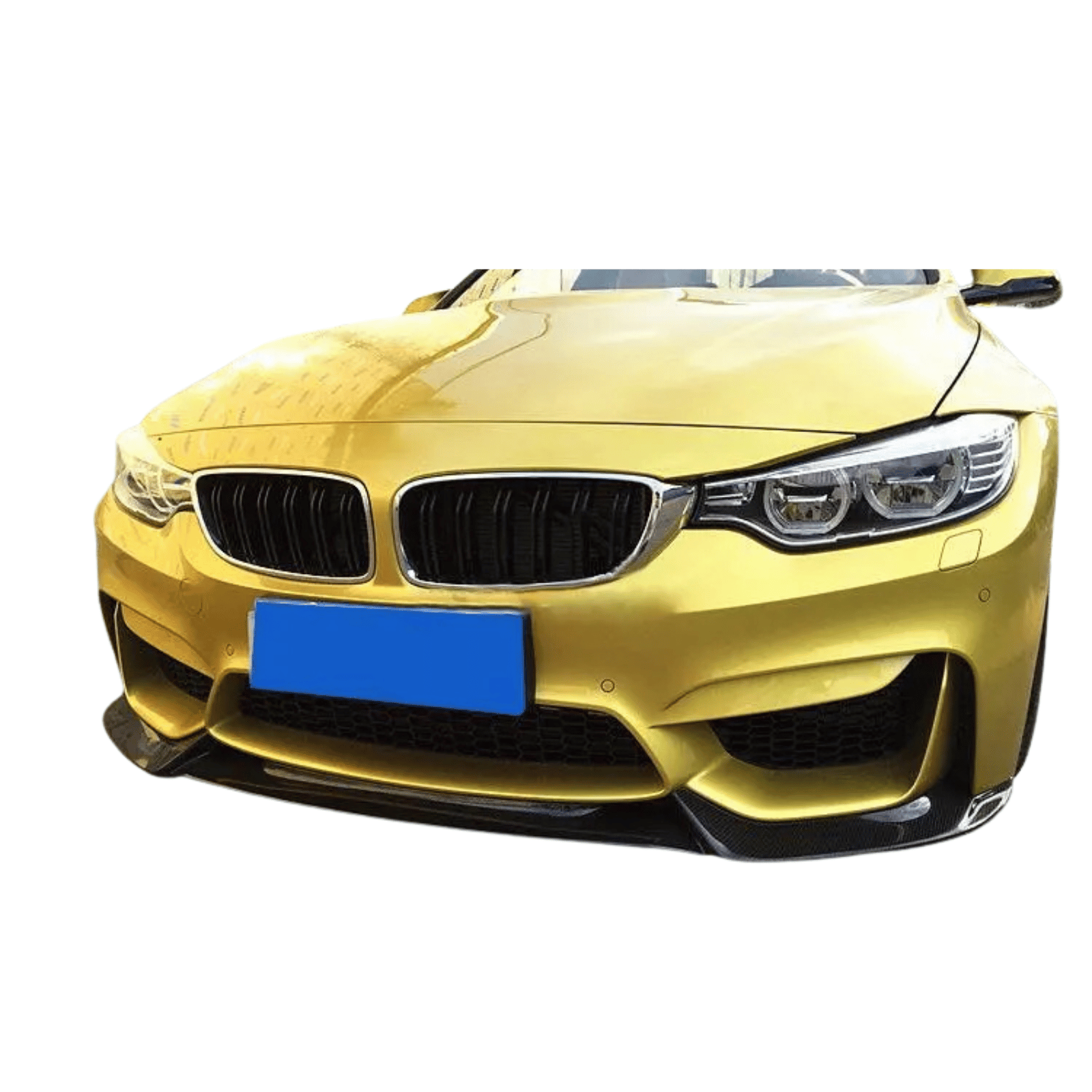 BMW F80 M3 & F82/F83 M4 Varis Style Carbon Fiber Front Lip (2015–2020) - JGMODS - Exterior