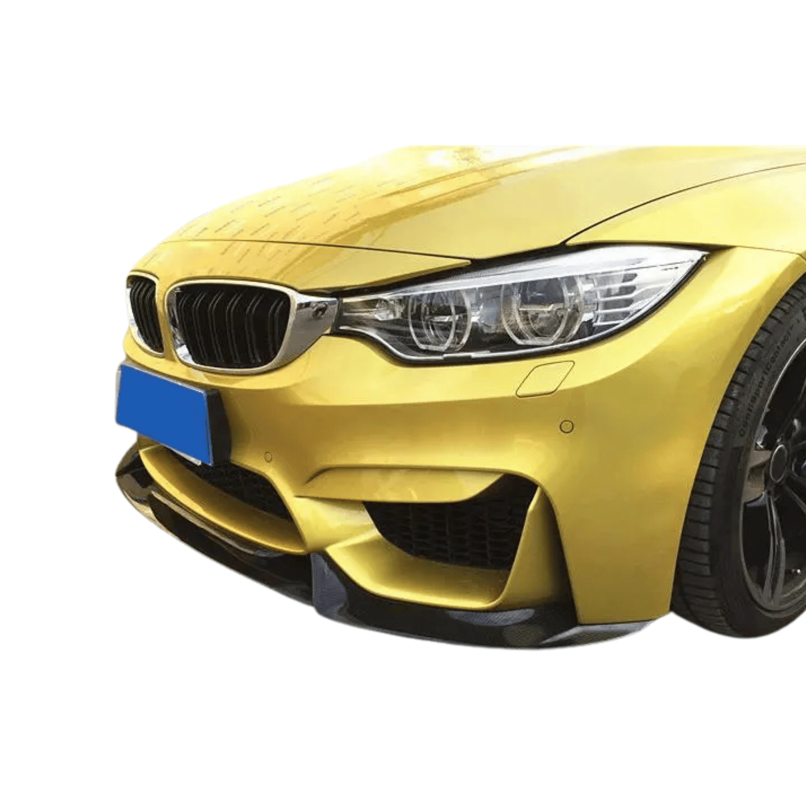 BMW F80 M3 & F82/F83 M4 Varis Style Carbon Fiber Front Lip (2015–2020) - JGMODS - Exterior