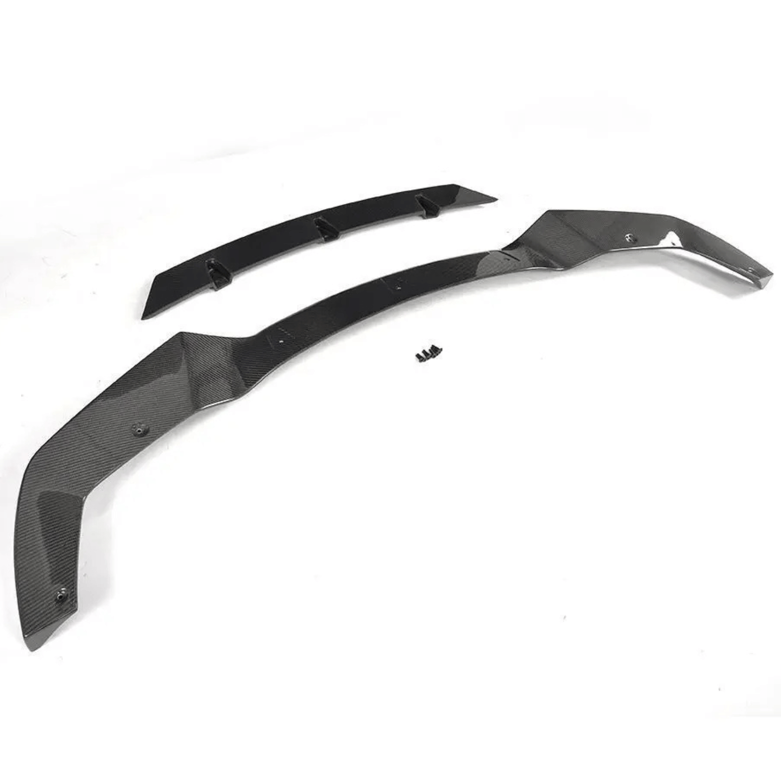 BMW F87 M2 V Style Carbon Fiber Front Lip (2016 - 2017) - JGMODS - Exterior