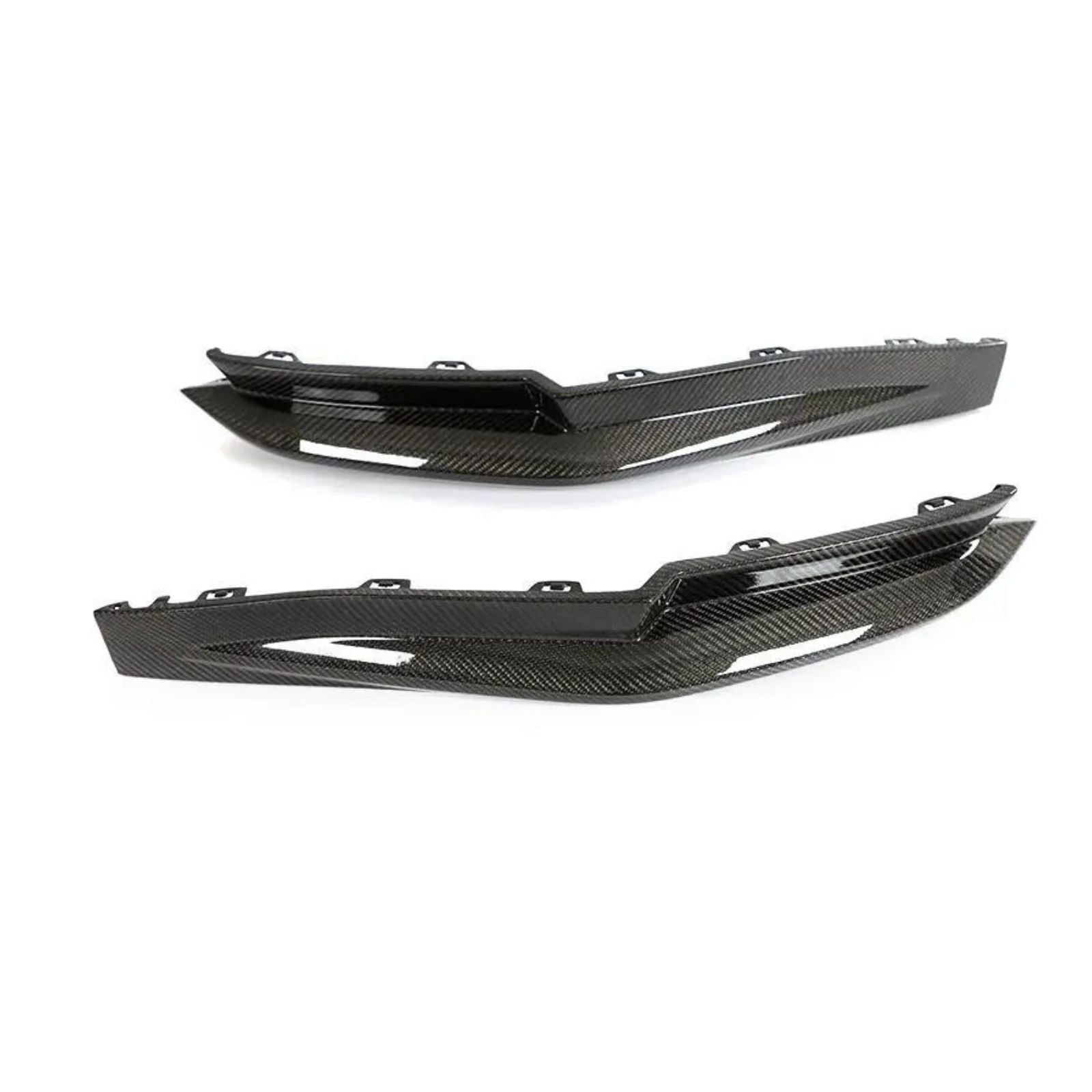 BMW G80 M3 Carbon Fiber Rear Bumper Splitters (2021+) - JGMODS - Exterior