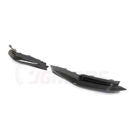 BMW G80 M3 Carbon Fiber Rear Bumper Splitters (2021+) - JGMODS - Exterior