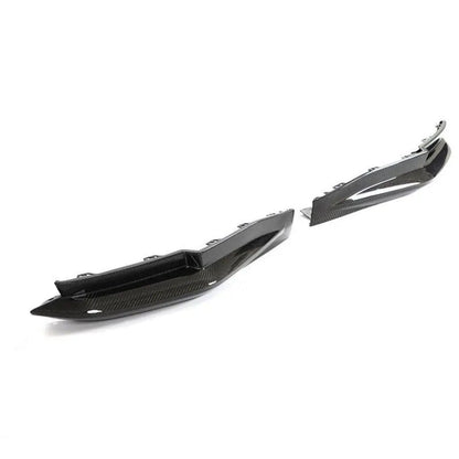 BMW G80 M3 Carbon Fiber Rear Bumper Splitters (2021+) - JGMODS - Exterior