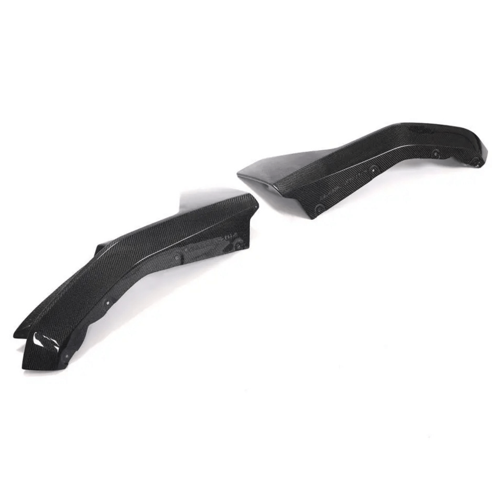 BMW G80 M3 & G82 M4 Carbon Fiber Rear Bumper Splitters (2021+) - JGMODS - Exterior