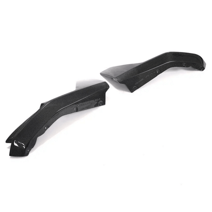 BMW G80 M3 & G82 M4 Carbon Fiber Rear Bumper Splitters (2021+) - JGMODS - Exterior