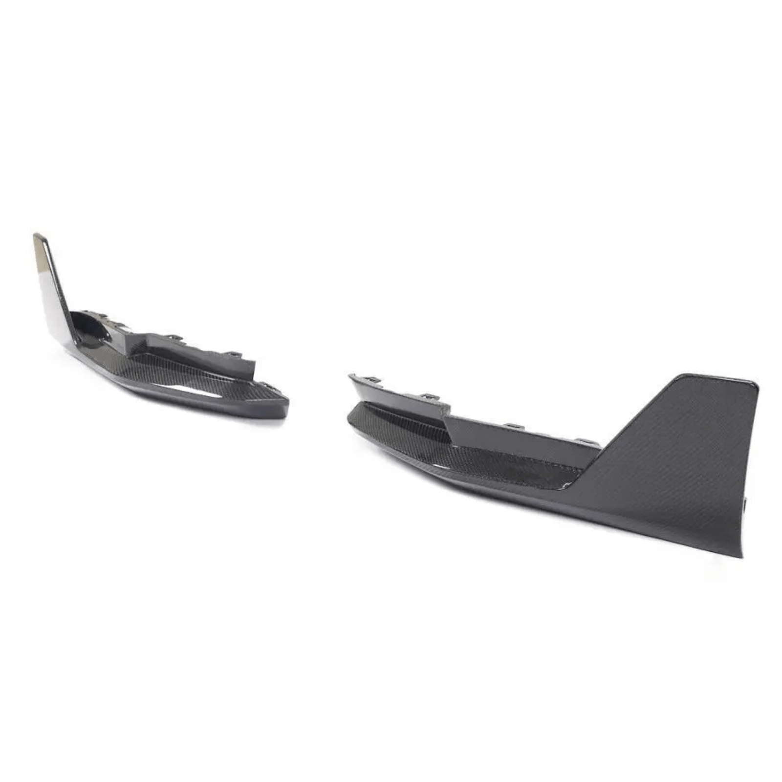 BMW G80 M3 & G82 M4 Carbon Fiber Rear Bumper Splitters (2021+) - JGMODS - Exterior