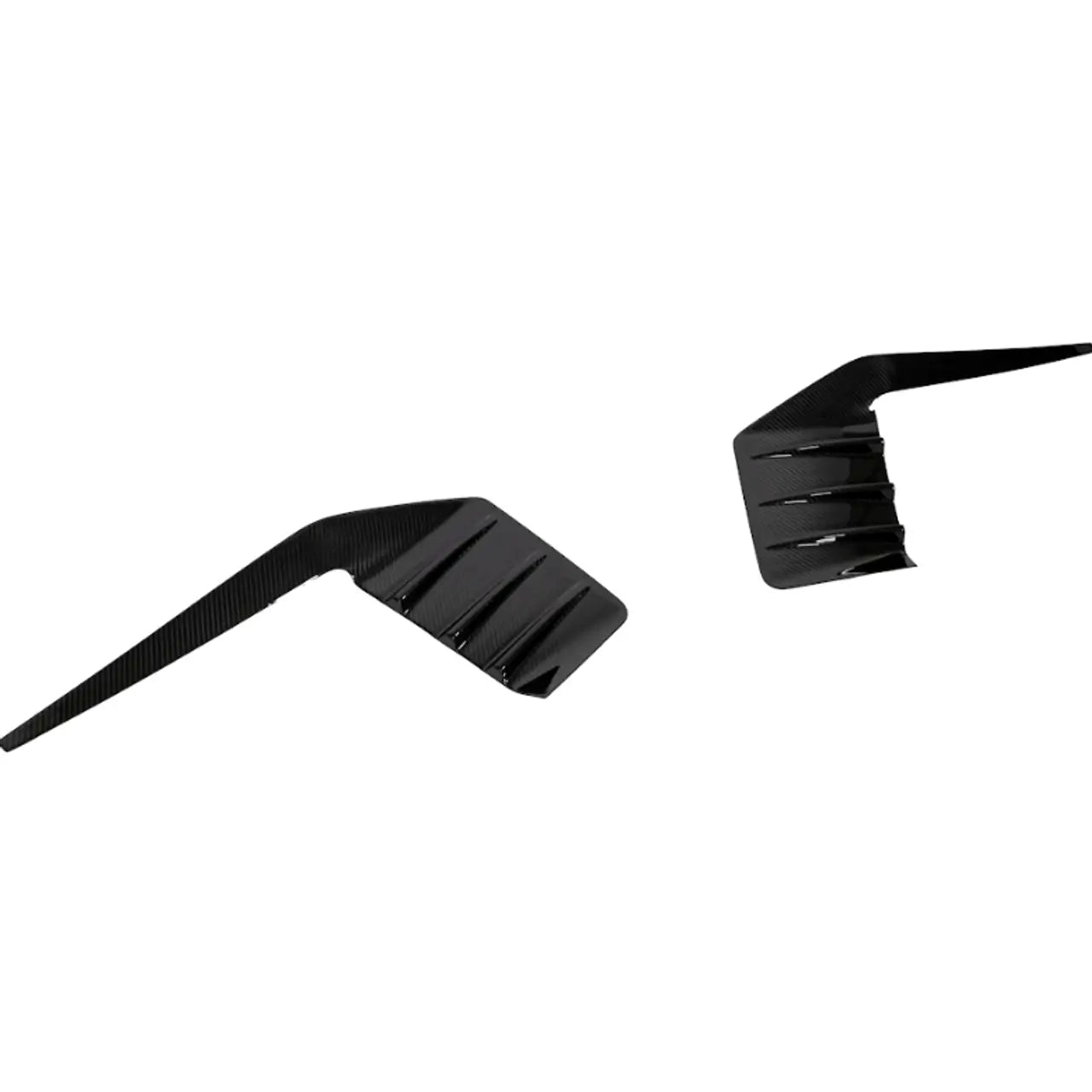BMW G87 M2 M Performance Style Carbon Fiber Rear Bumper Fins (2023+) - JGMODS - Exterior
