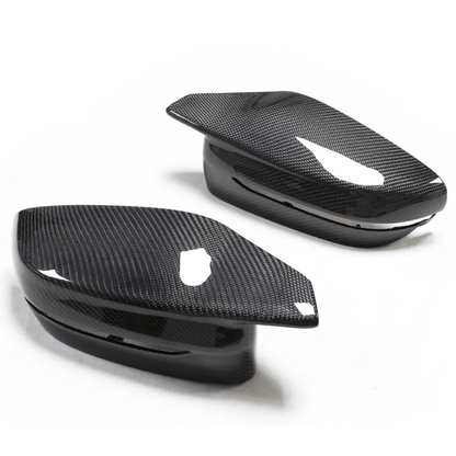 Carbon Fiber Mirror Cap Replacement BMW G80 M3 G82 M4 - JGMODS - Exterior