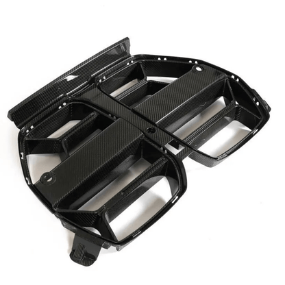 G80 M3 G82 M4 Carbon Fiber Front Grille Replacement - JGMODS - Exterior