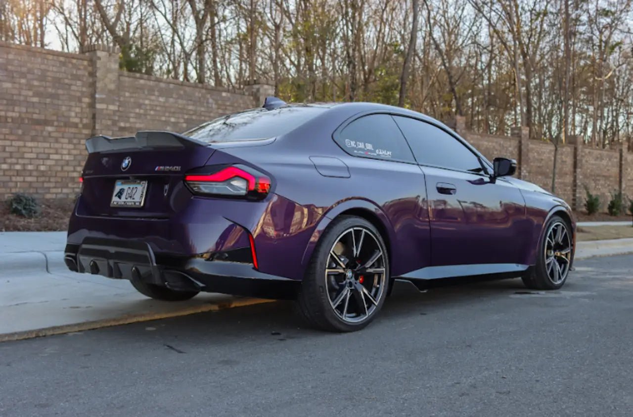 Performance Carbon Fiber Trunk Spoiler - G87 M2 G42 2 Series - JGMODS - Exterior
