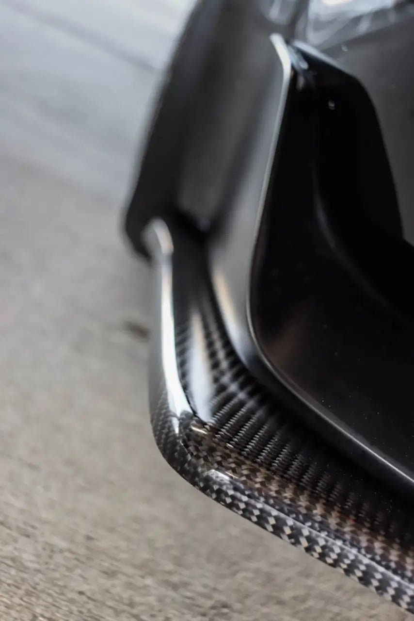 Toyota A90 MK5 Supra Carbon Fiber Rear Bumper Splitters (2020+) - JGMODS - Exterior