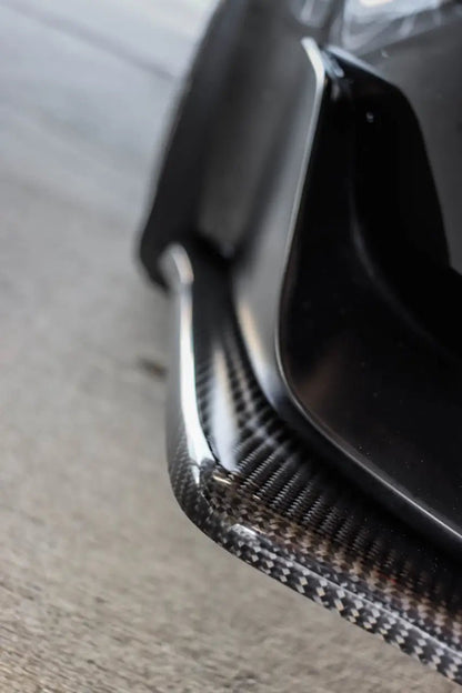 Toyota A90 MK5 Supra Carbon Fiber Rear Bumper Splitters (2020+) - JGMODS - Exterior